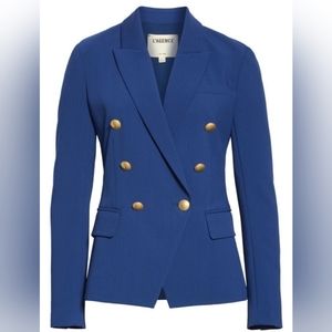 L'Agence Kenzie Blazer Deep Ocean Sz 6